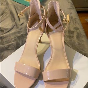 Nude Strap Heels